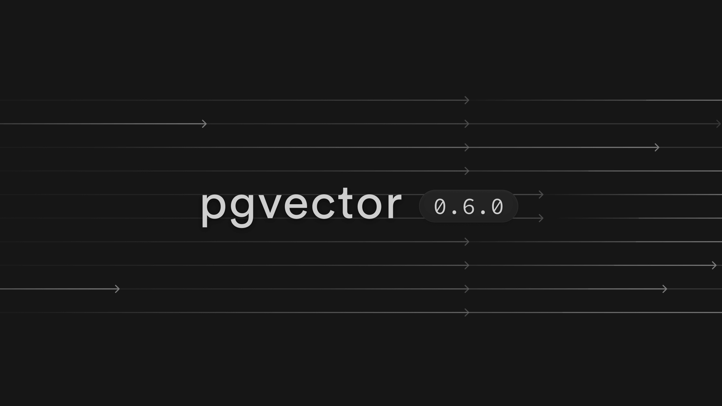 pgvector 0.6.0: 30x faster with parallel index builds