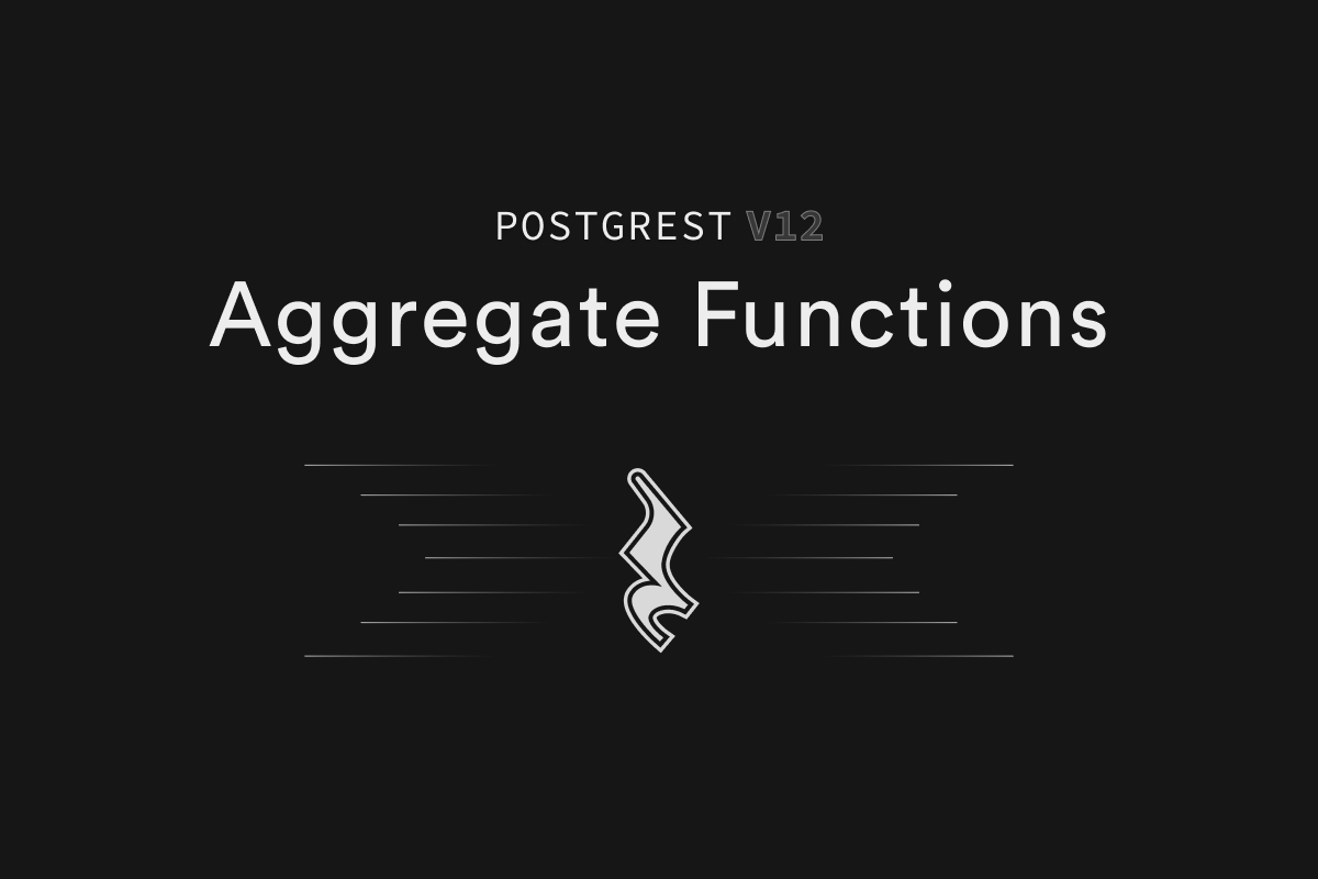 PostgREST Aggregate Functions thumbnail