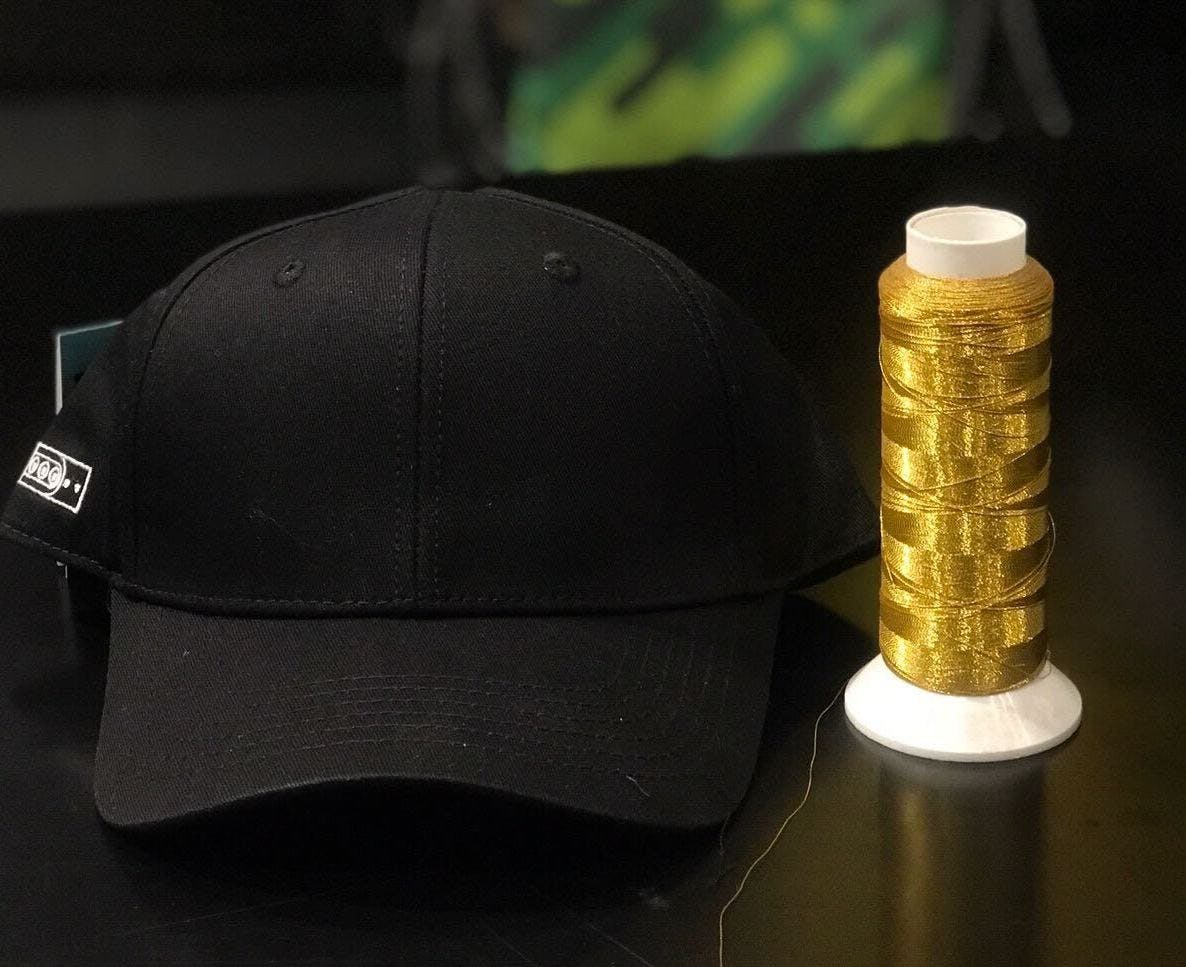Gold cap