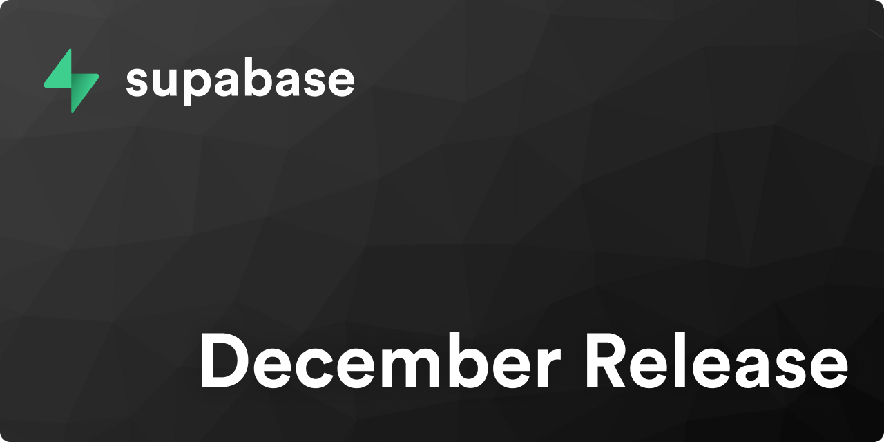 Supabase Beta December 2020